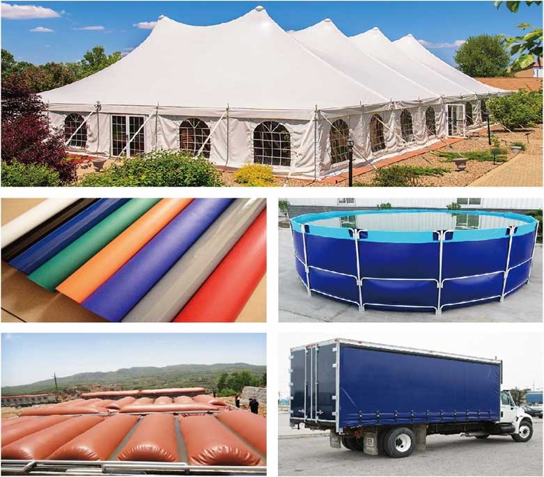 Double Side Coated Fabric Application